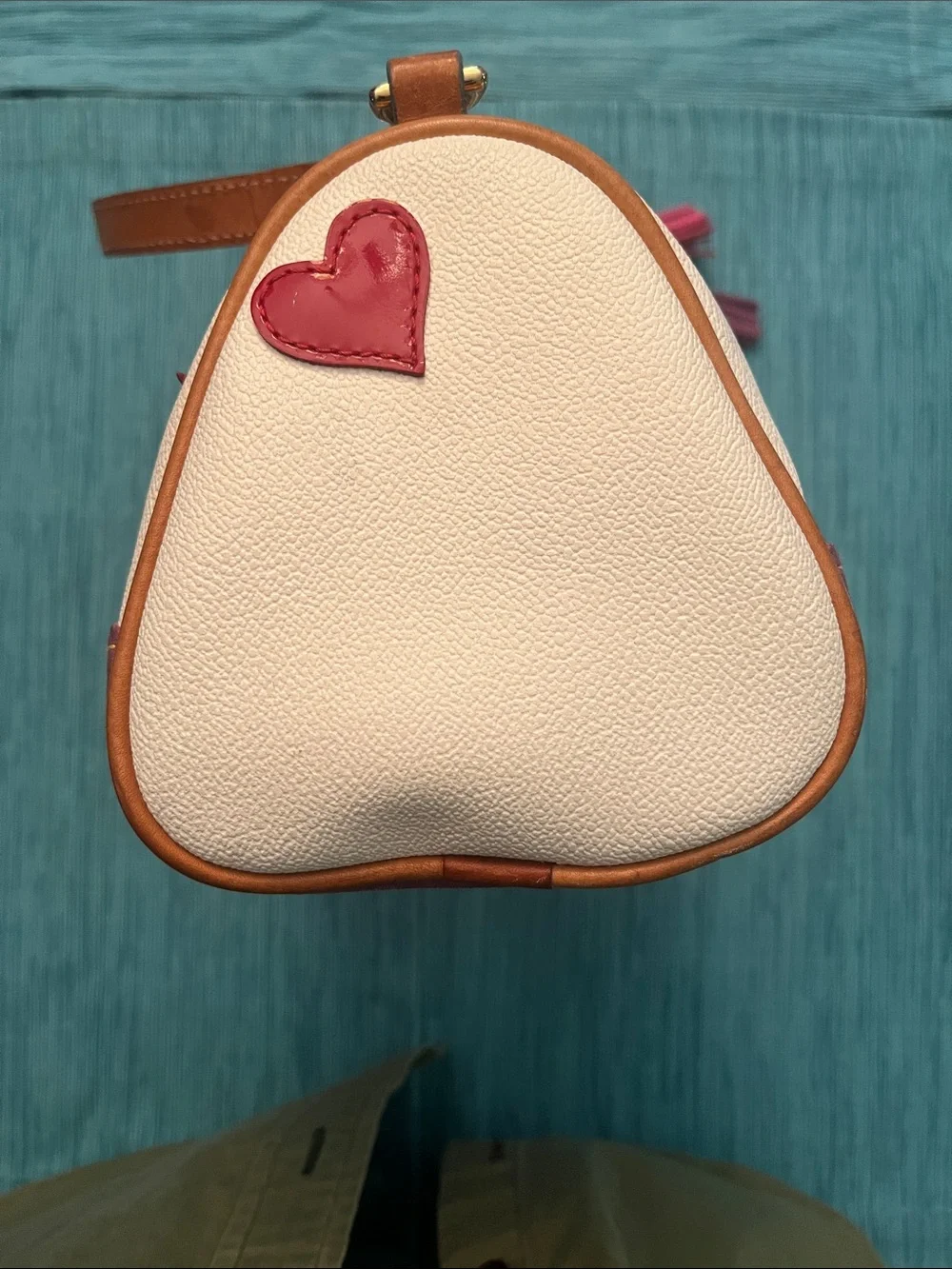 Y2K Dooney and Bourke / Lindsay Lohan hearts and charms bag #2. - Picture 6 of 15